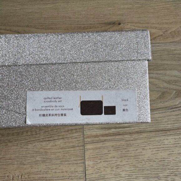 KATE SPADE ♠️ QUILTED LEATHER CROSSBODY CARD CASE SET - Picture 9 of 9